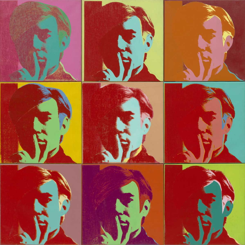 warhol self portrait