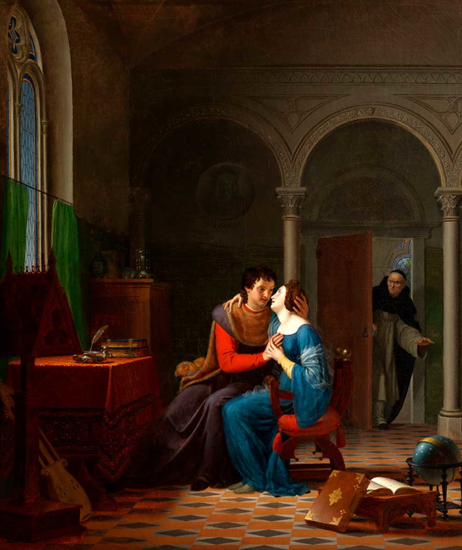 abelard heloise abbot painting vignaud