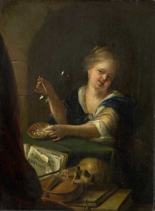adriaen werff bubble vanitas rijksmuseum