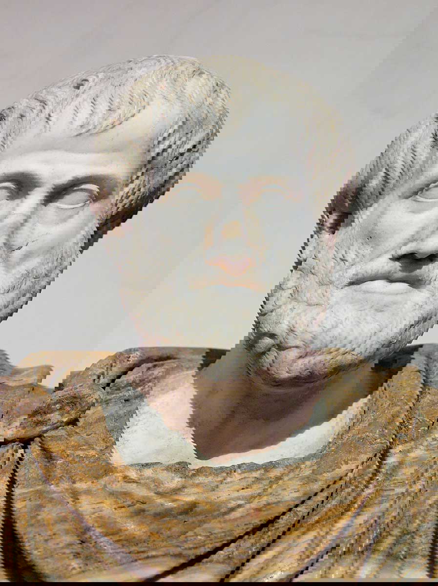 aristotle statue