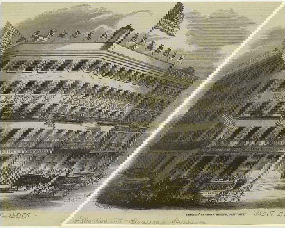 barnum museum wood engraving