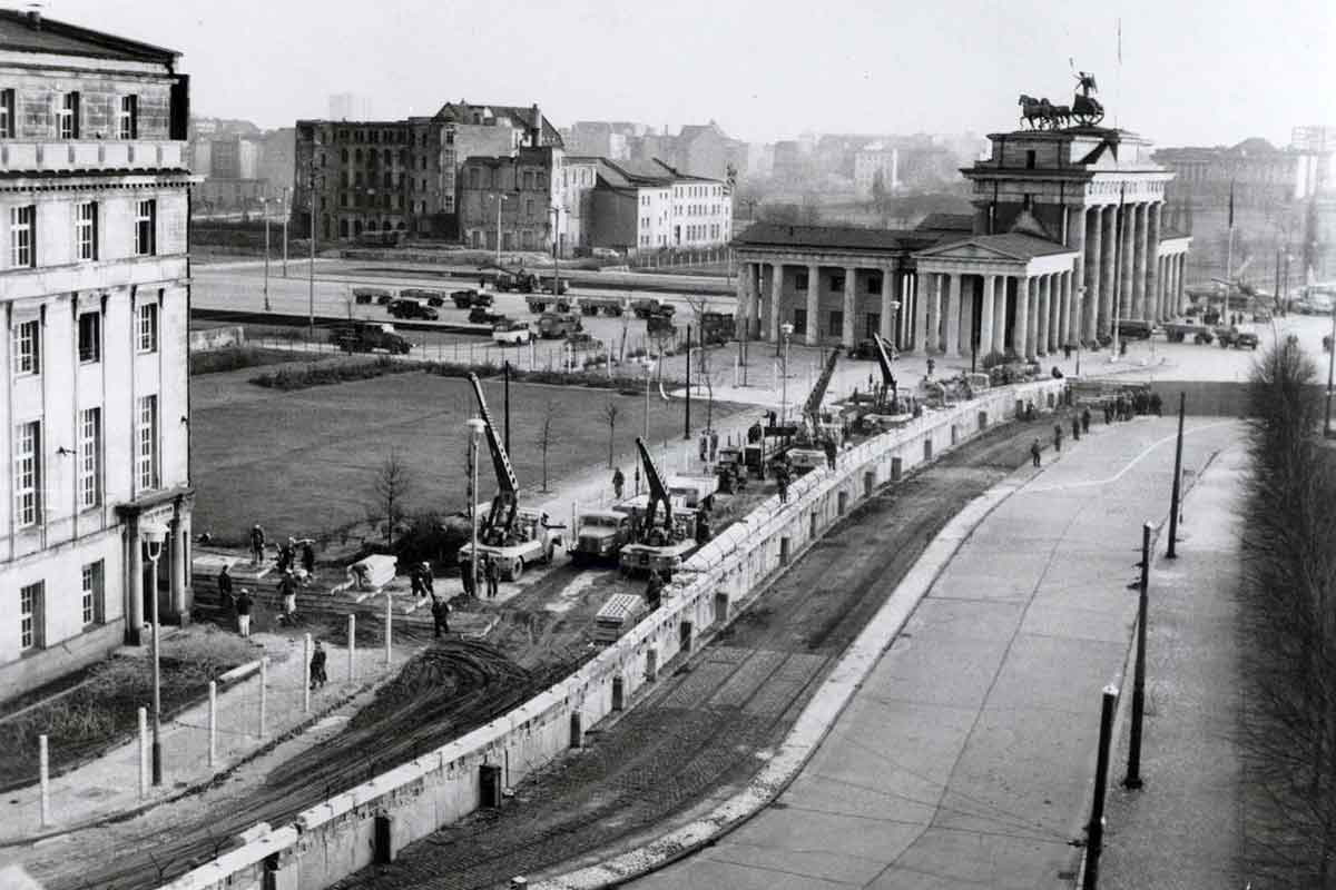 berlin wall 1961