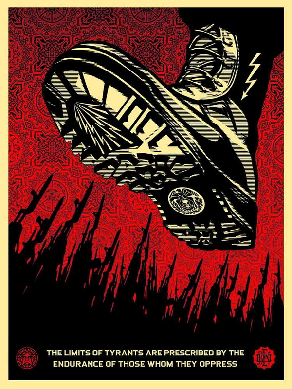 boot oppressed
