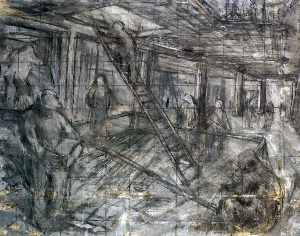 Building Site Oxford Street Leon Kossoff 1952