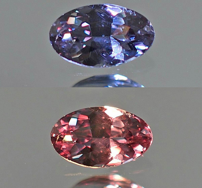color change garnet