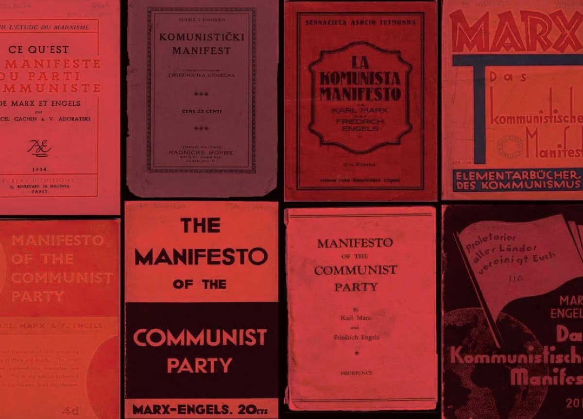 communist manifesto covers