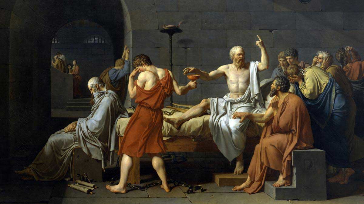 death socrates david