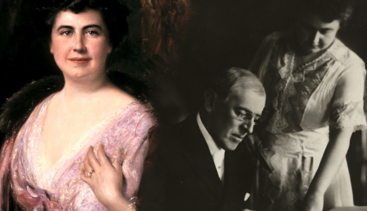 edith wilson first lady first president
