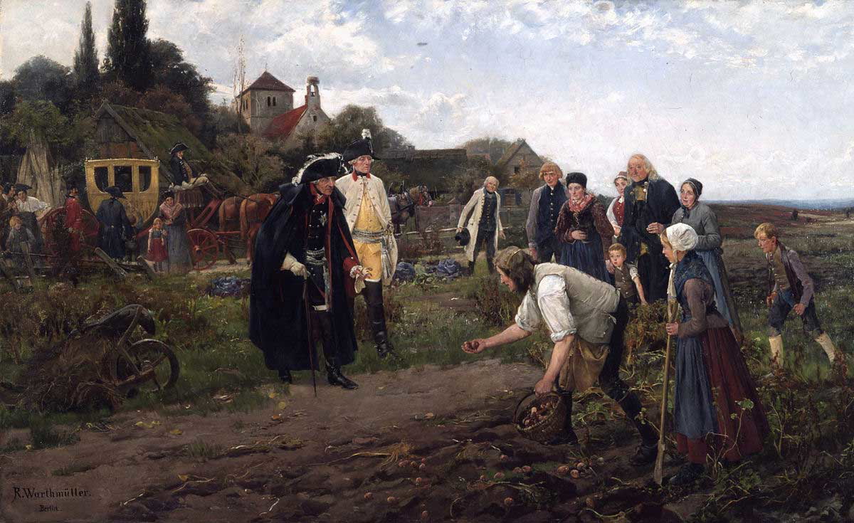 frederick the great fred potatoes