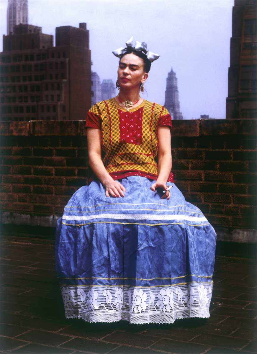 Frida in New York by Nickolas Muray