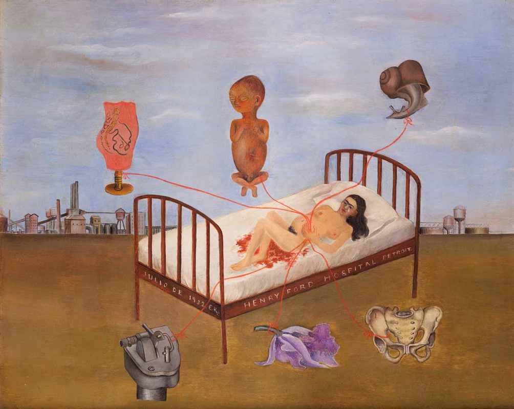 frida kahlo henry ford hospital 1932