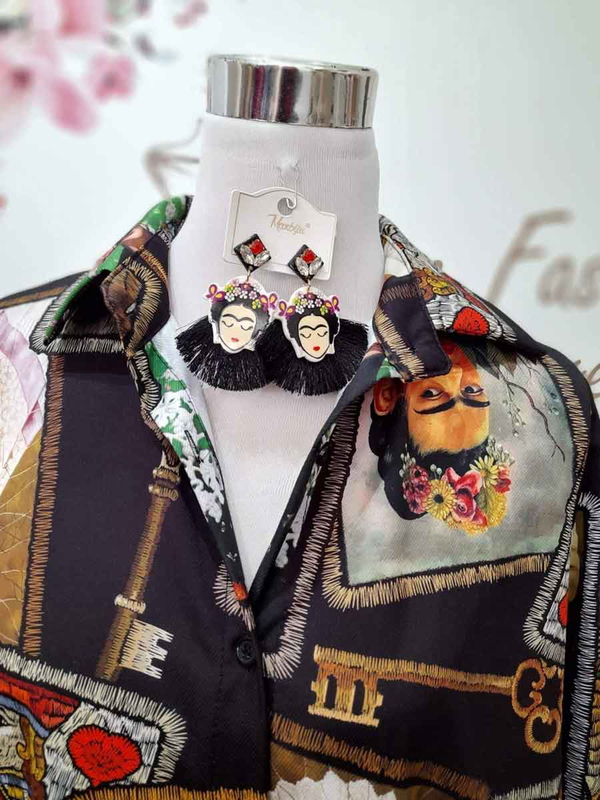 frida kahlo live fashion store earrings