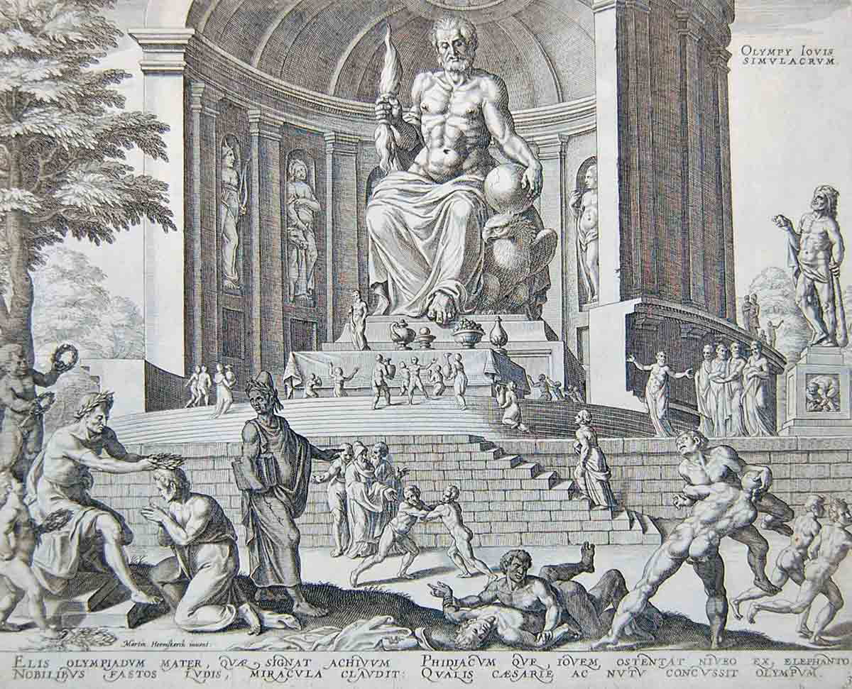 heemskerck statue zeus olympia british museum