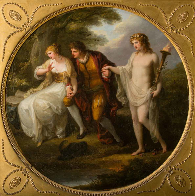 heloise abelard hymen kauffman painting