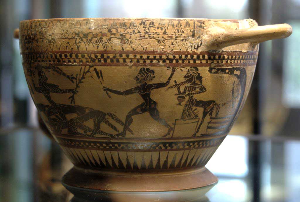 Heracles and Pholus via the Louvre