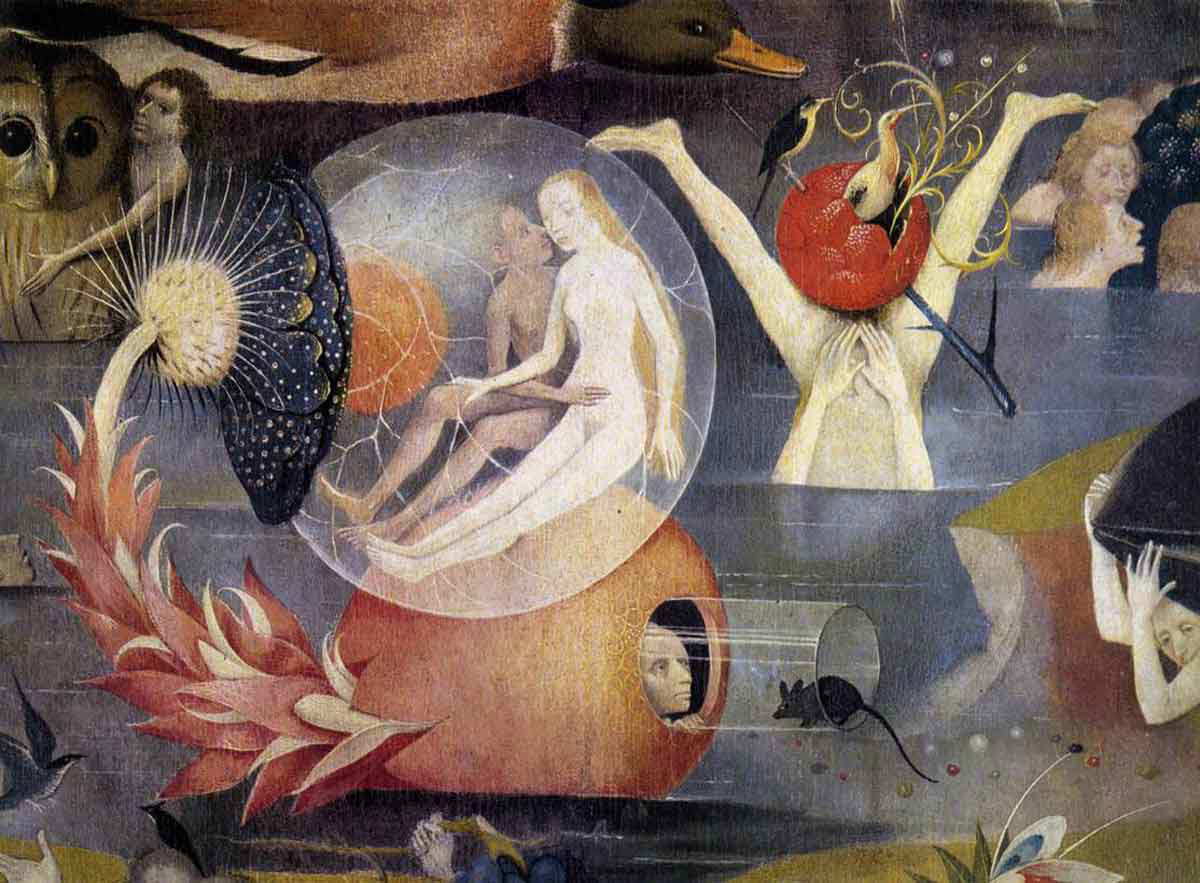hieronymus bosch the garden of earthly delights detail
