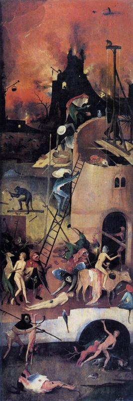 hieronymus bosch the haywain hell