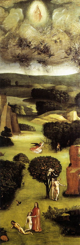 hieronymus bosch the last judgement left panel