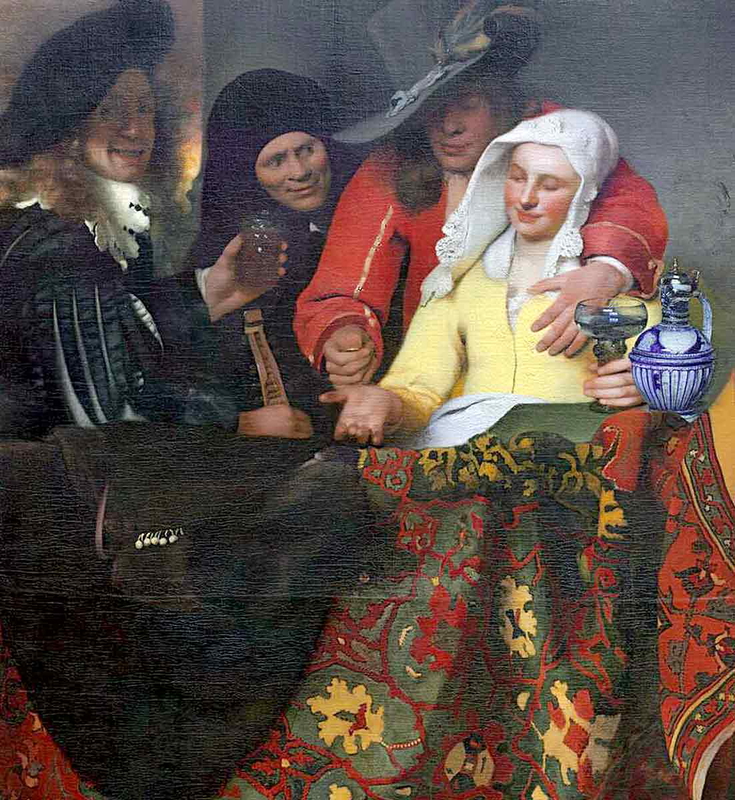 johannes vermeer the procuress painting