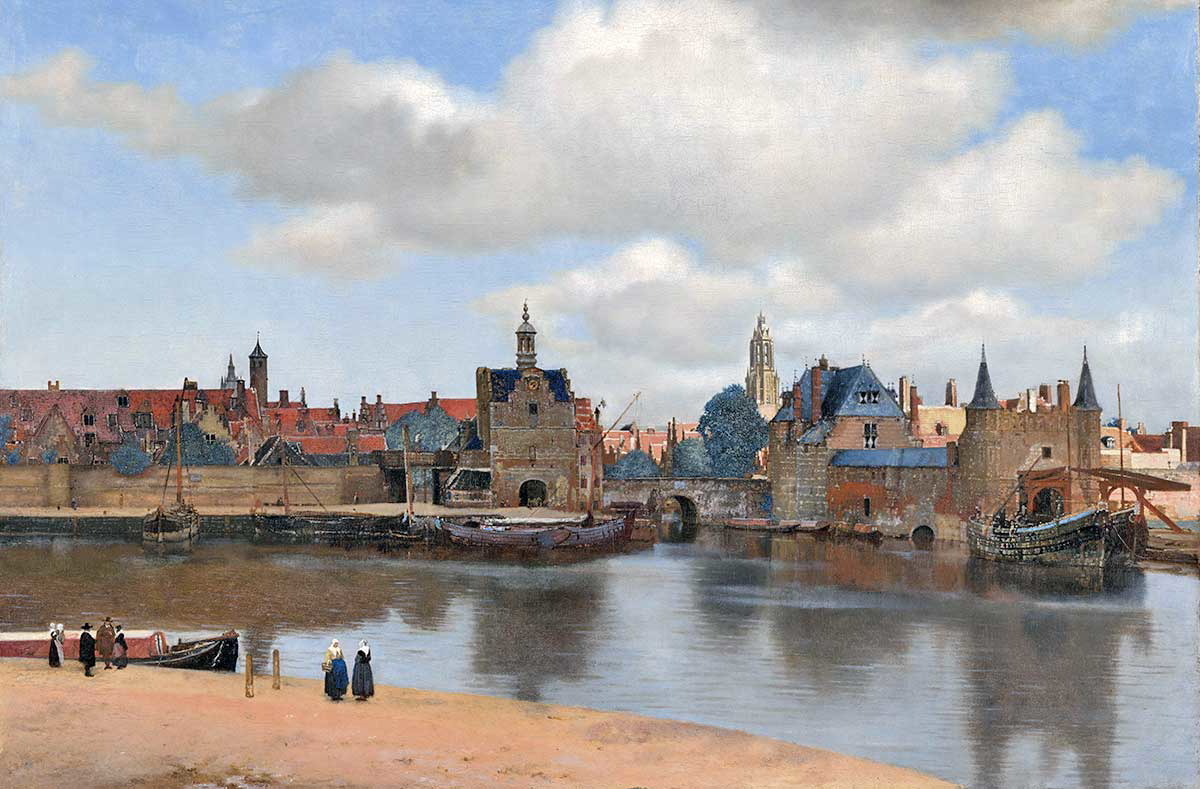 johannes vermeer view of delft painting