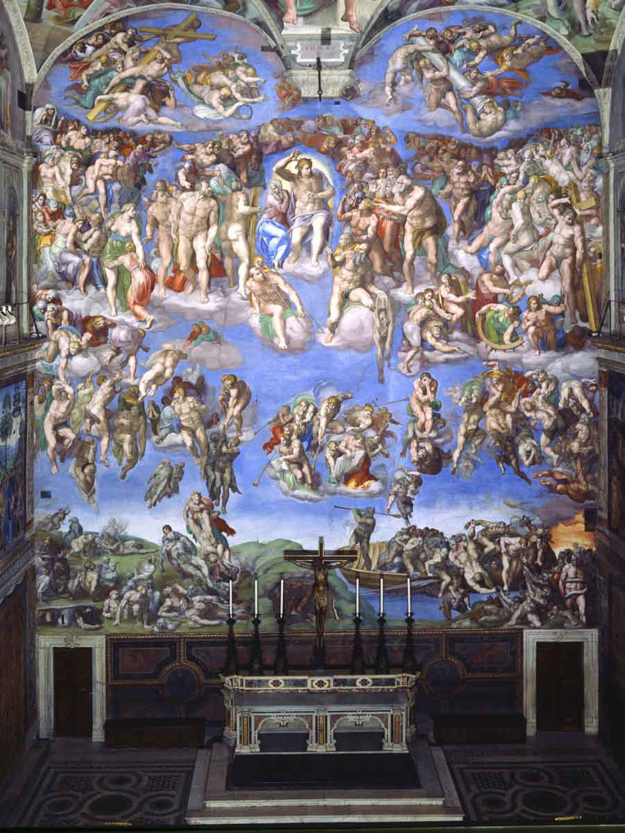last judgment michelangelo
