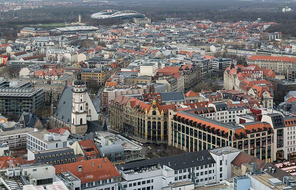 Photograph of Leipzig (where Nietzsche was educated), 2013