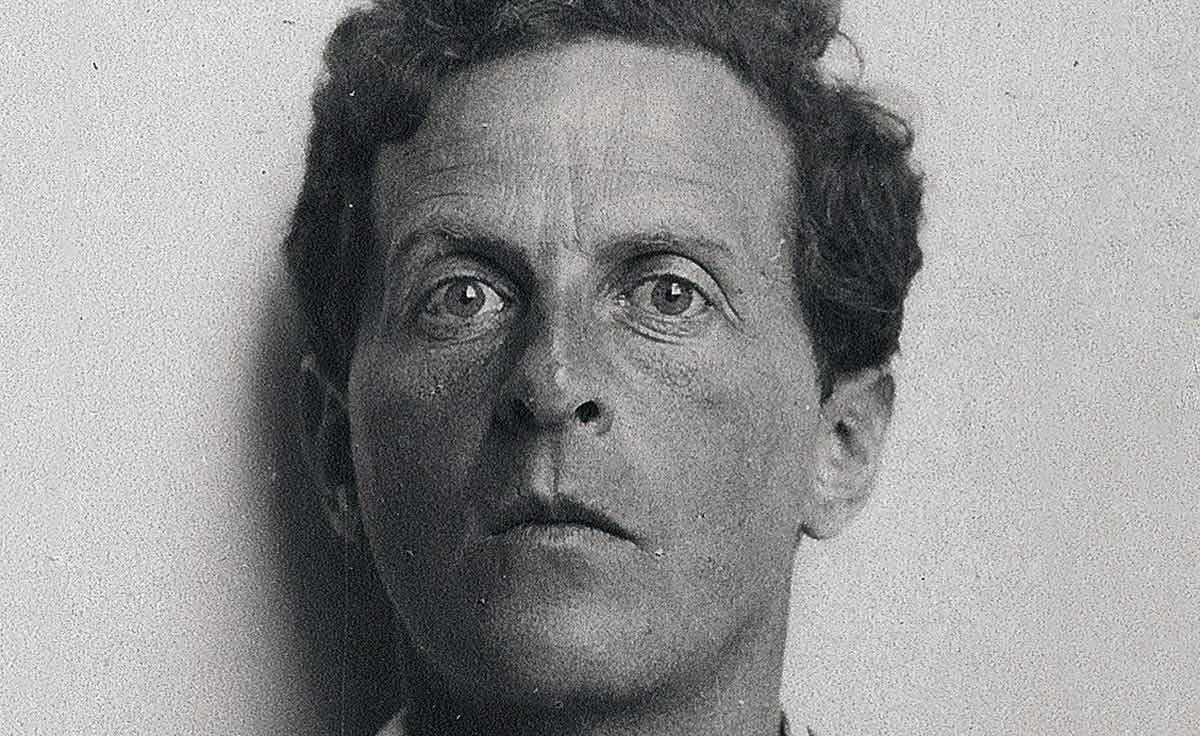 ludwig wittgenstein portrait black white