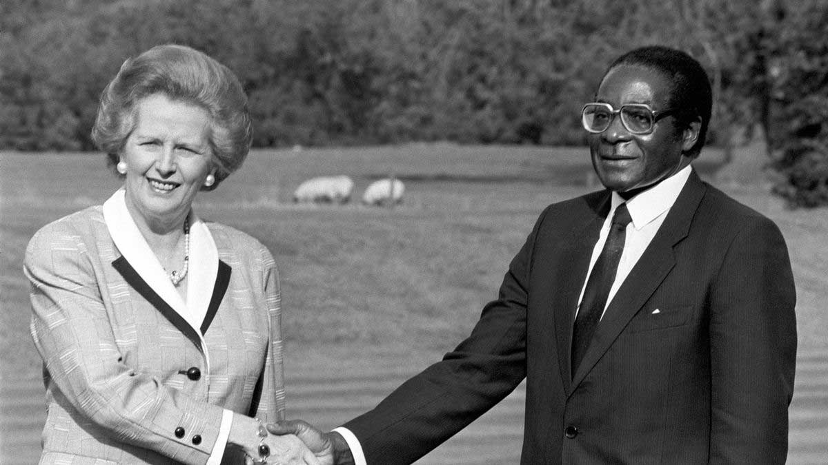 margaret thatcher robert mugabe