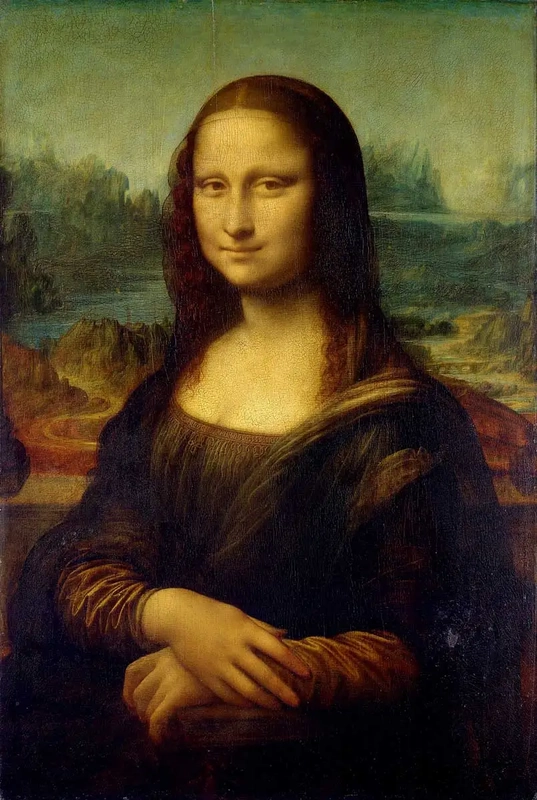 Portrait of Mona Lisa del Giocondo, circa 1503-1506, by Leonardo Da Vinci 