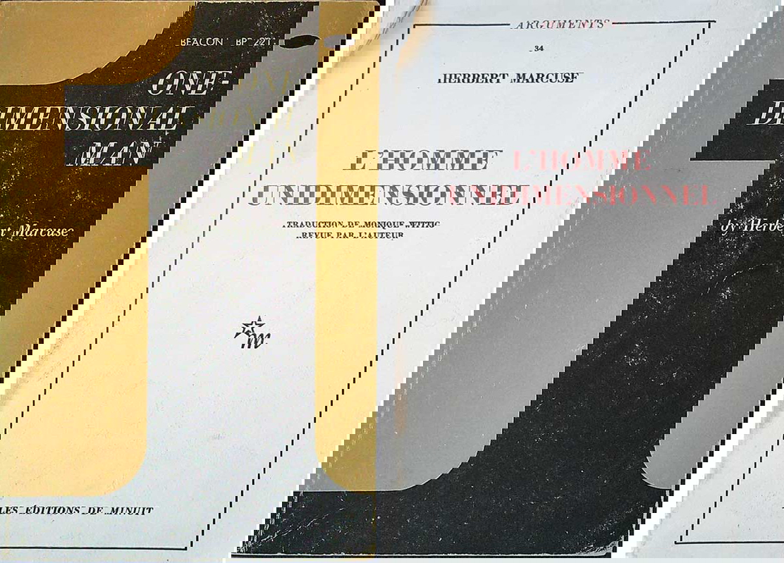 one dimensional man marcuse