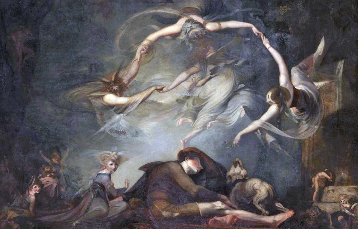 Paradise Lost (Shepherd’s Dream), Henry Fuseli, 1793