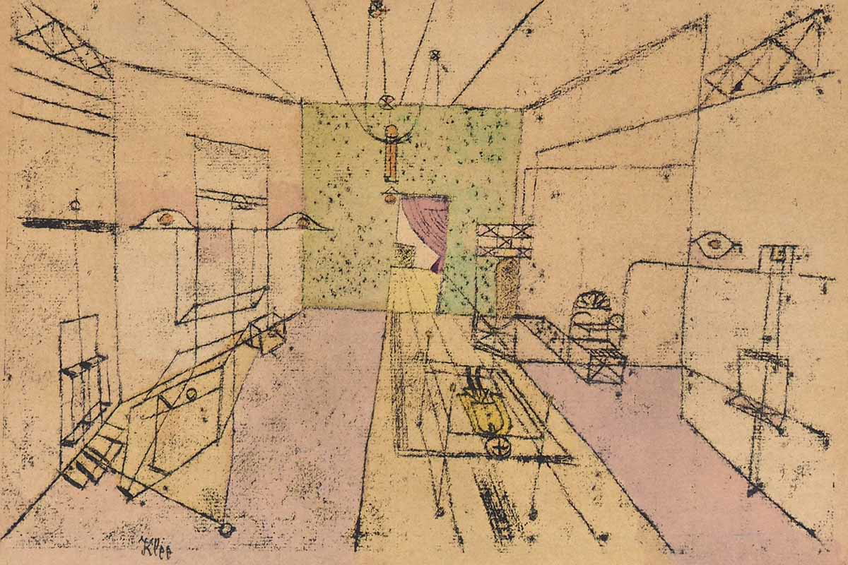 Phantom Perspective Paul Klee 1920