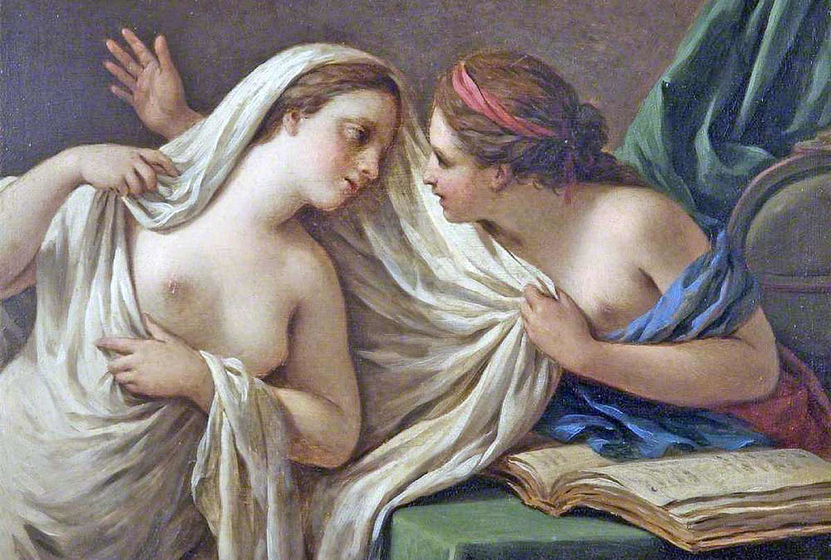 philosophy unveiling truth painting