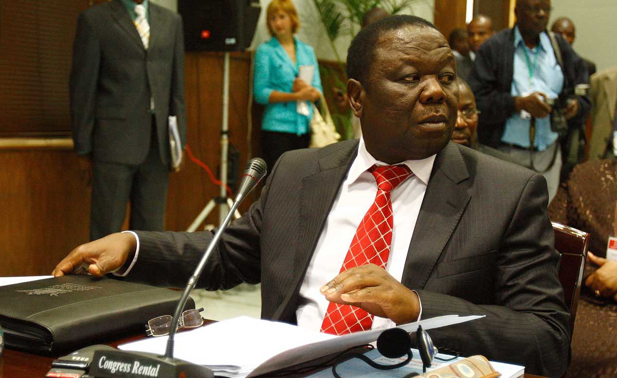 photo morgan tsvangirai
