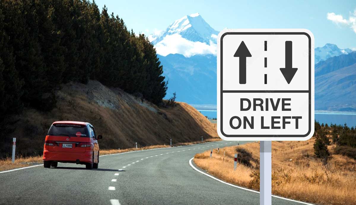 popular tourist destinations that drive on the left