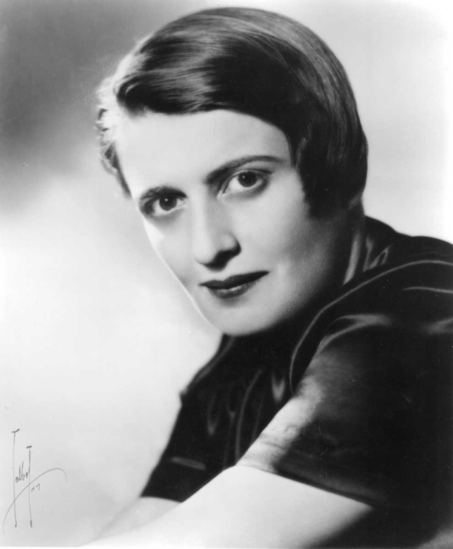 portrait ayn rand