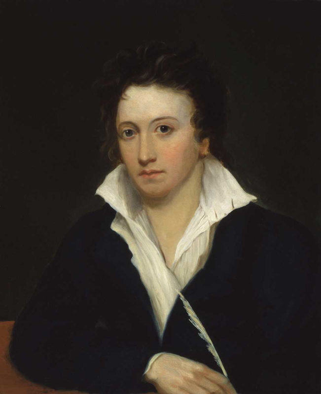 portrait percy shelley