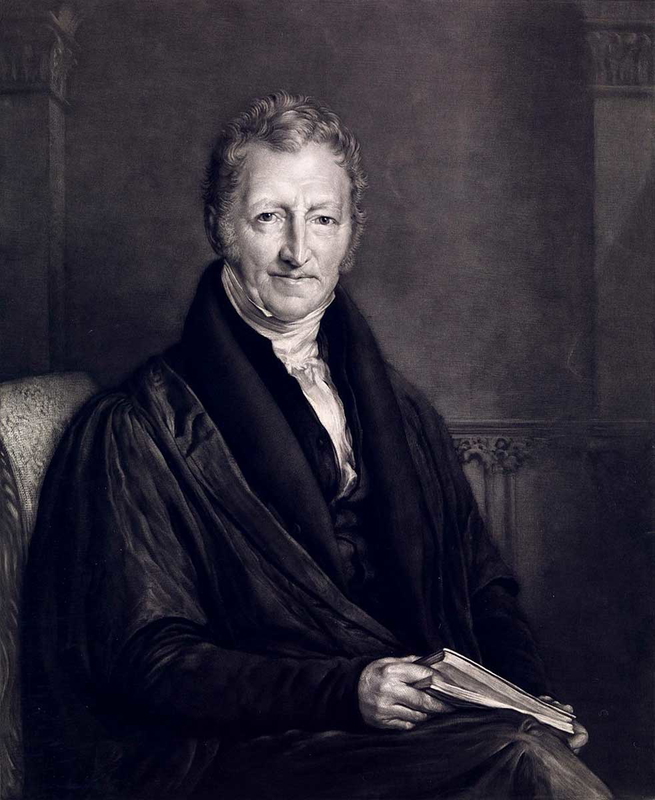 portrait robert malthus
