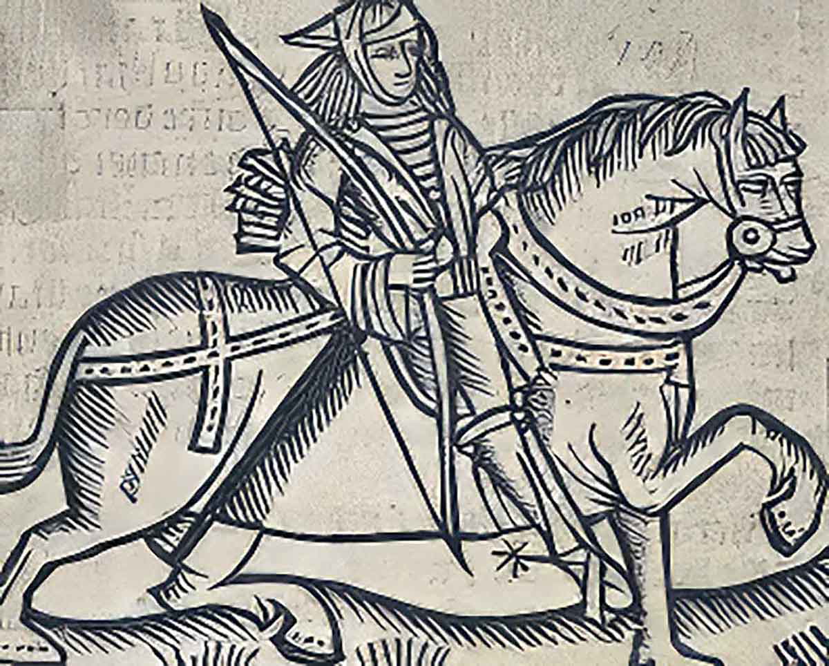 print of robin hood scottish