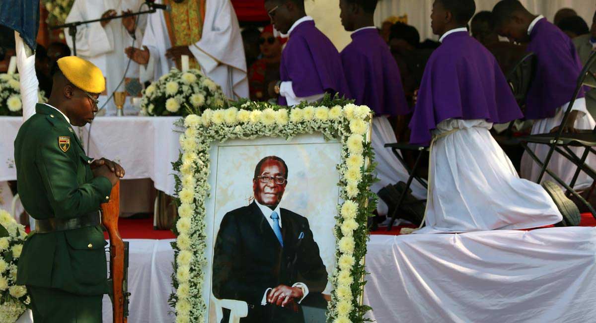 robert mugabe funeral