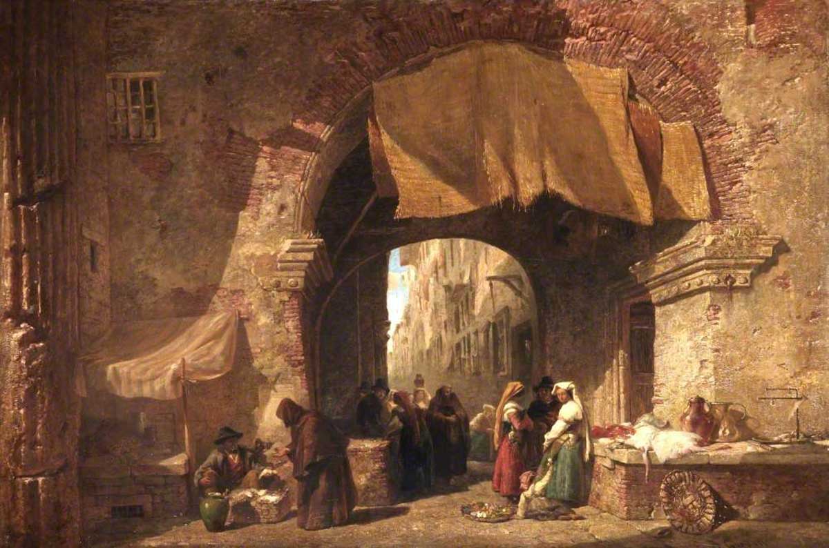 roman ghetto painting