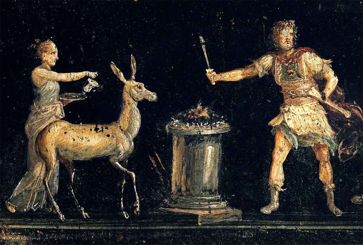 sacrifice diana greek