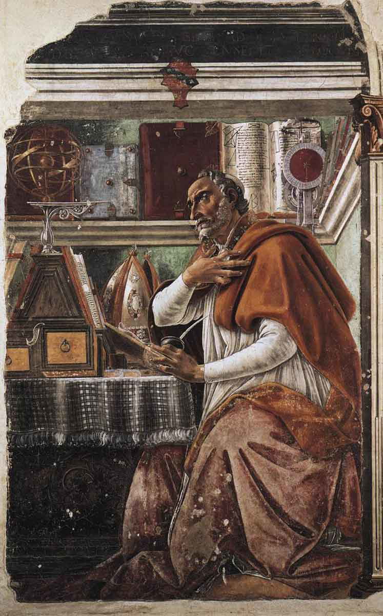 saint augustine botticelli