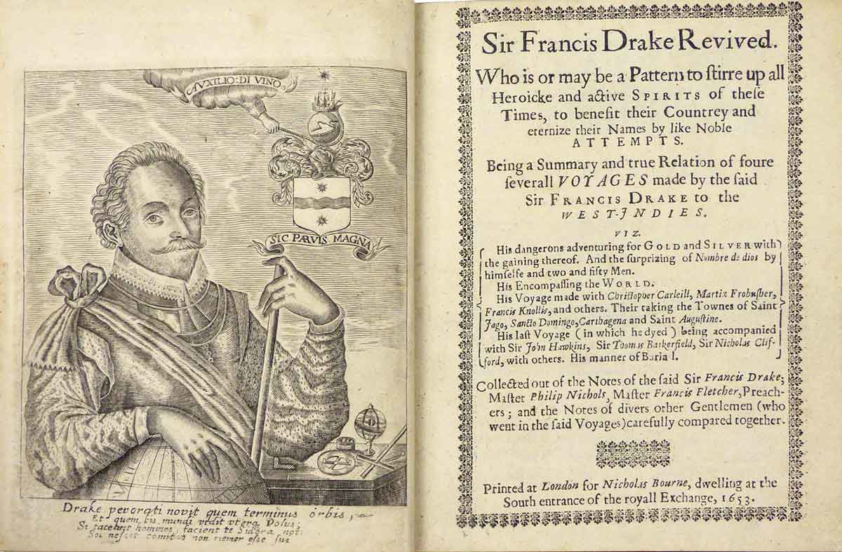 sir francis drakes revived book 1653