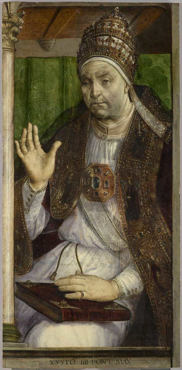 sixtus iv painting gent