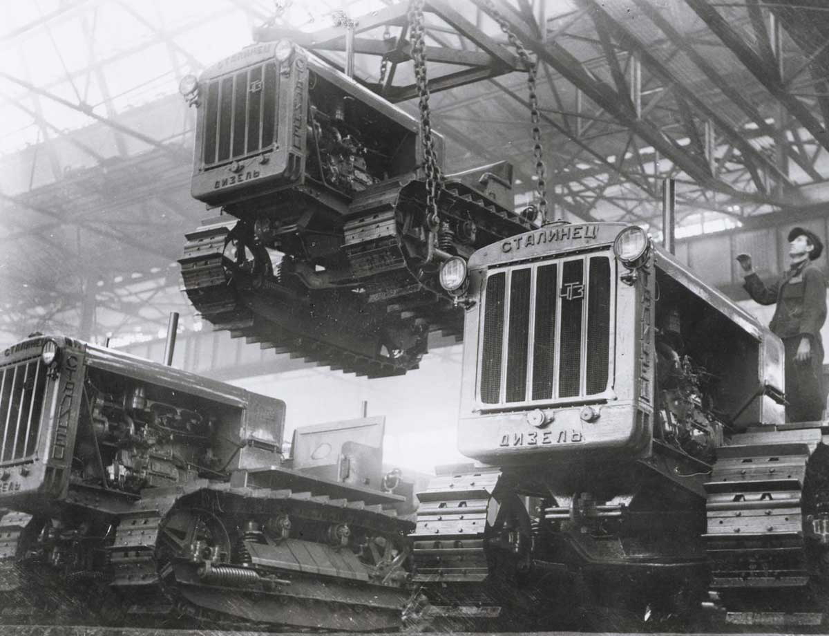 soviet tractor factory