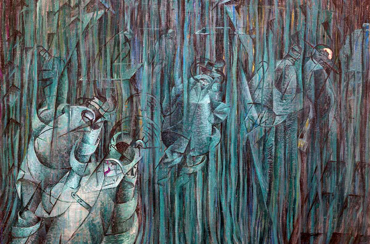 those who stay boccioni
