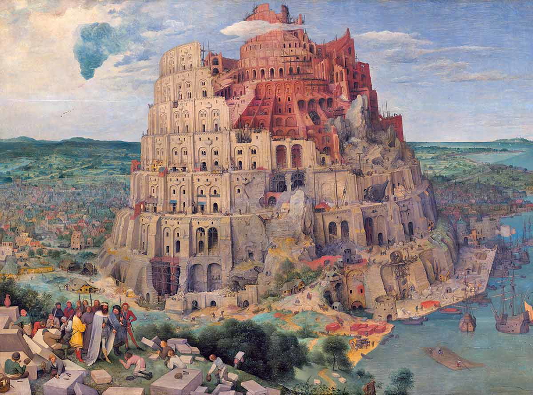 tower babel brueghel painting