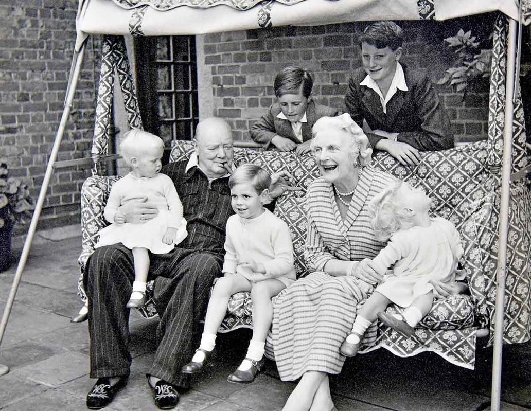 winston clementine churchill grandkids photo