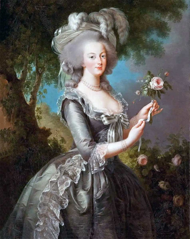 Elizabeth Vigee Le Brun, Marie Anotinette, image courtesy of Hyperallergic